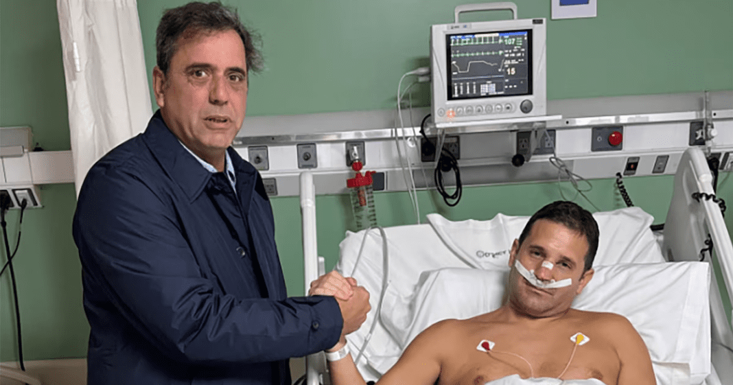 Investigan al empleado público de Tucumán que agredió de un cabezazo a un diputado Investigan al empleado público de Tucumán que agredió de un cabezazo a un diputado